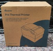 1 x Epos Now Pro Thermal Receipt Printer - New and Boxed - With PSU and Thermal Roll - Ref: TCH265 -
