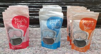 24 x Mighty Brew Tea Products Including Organic Loose Leaf Black Tea, Moa Feng Black Tea and Mao