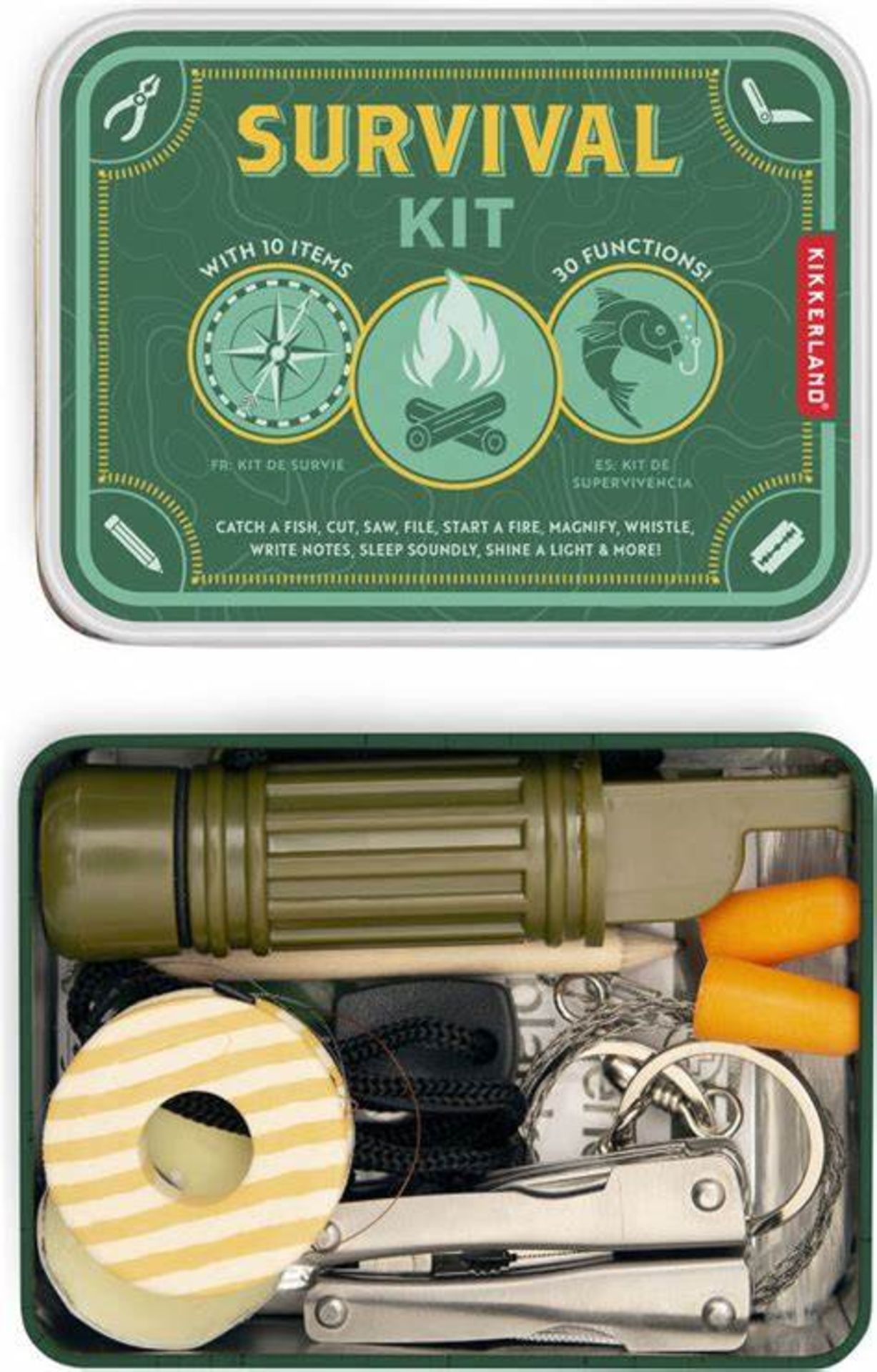2 x Kikkerland Survival Kits - Each Kit 10 Items With 30 Survival Functions - New Stock - RRP £70 - Image 5 of 5