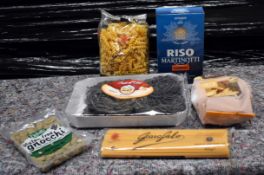 46 x Assorted Consumable Food Products Including Garofalo Pasta, Pasta All Vovo, Riso Martinotti, D