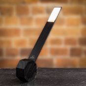 1 x Gingko Octagon One Portable Desk Lamp in Black - New Boxed Stock - RPP £75 - Ref: TCH121 - CL840