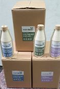 18 x Eco Mate Zero Plastic Laundry Liquids Including 6 x Fragrance Free Fabric Conditioner, 6 x