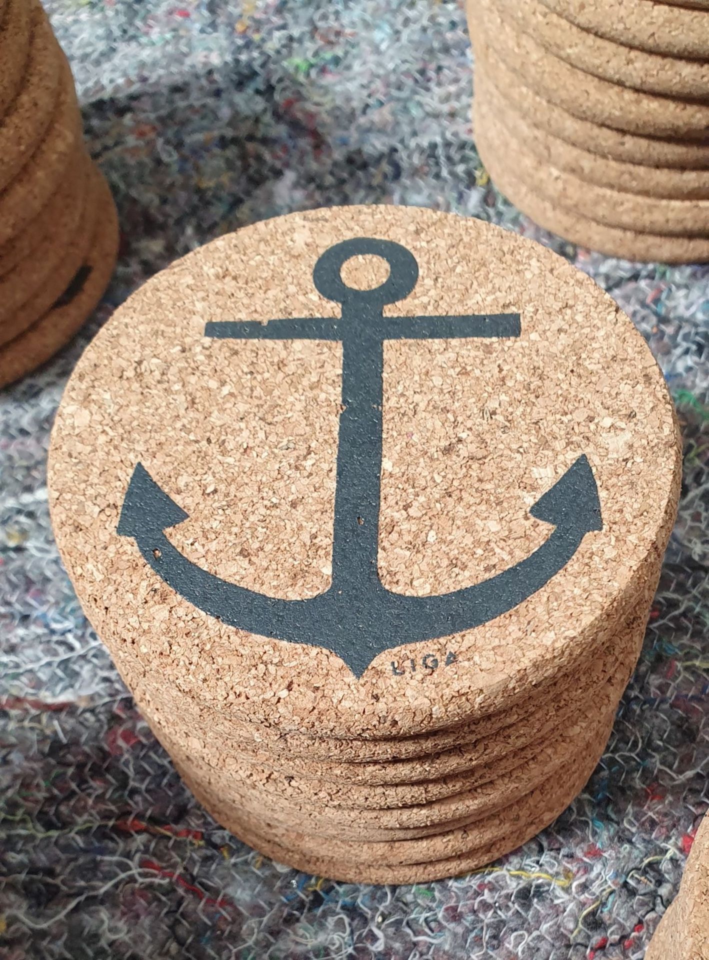 346 x Assorted Cork Placemats, Cork Coasters, Cork Fish, Cork Candle Holders and More - Includes - Image 22 of 33