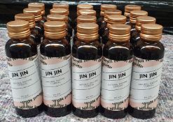 20 x Bottles of 60mle JIN JIN Cultured Fruit and Vegetable Drink Concentrate - New Stock - RRP £