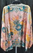 4 x Powder Kimono Jackets - Folk Art Petal Finish 100% Viscose Fabric - Adult One Size - New Stock -