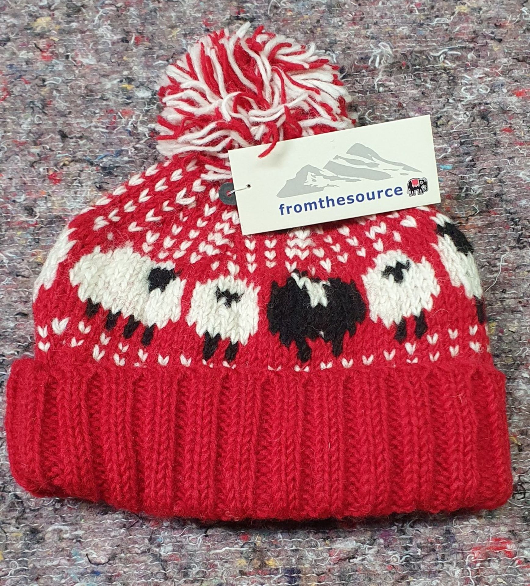 3 x Woolly Bobble Hats by From The Source - New Stock - RRP £49 - Ref: TCH237 - CL840 - Location: - Image 3 of 8