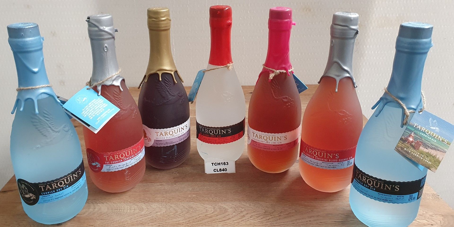 7 x Assorted Bottles of Tarquins Cornish Gin - Flavours Include Dry Gin, Sunshine Blood Orange, - Image 5 of 5