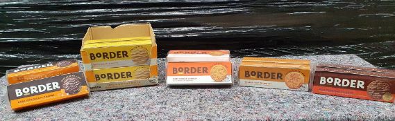 22 x Packs of Border Biscuits - Various Flavours - New Stock - Ref: TCH284 - CL840 - Location: