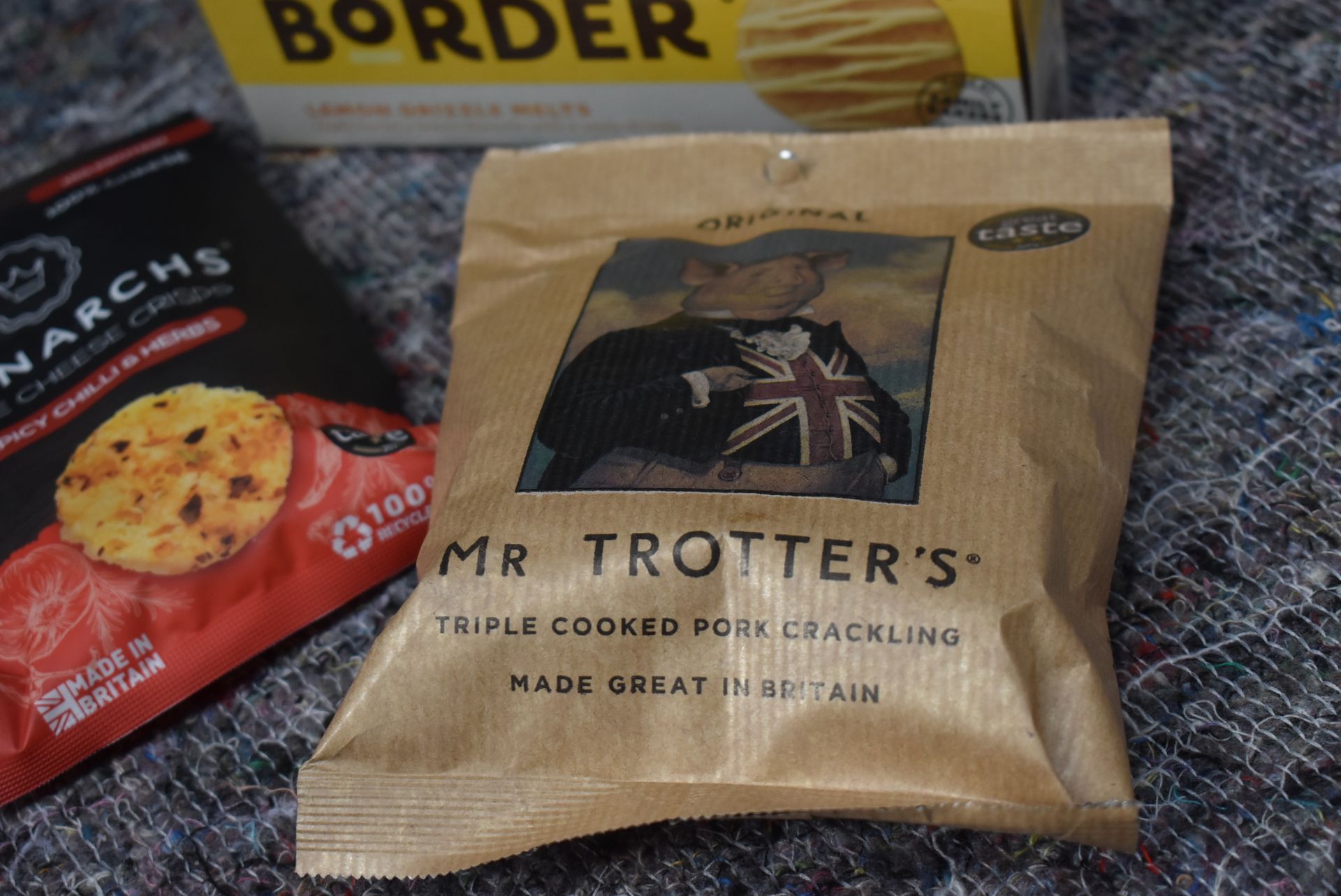 57 x Assorted Consumable Food Products Including JUST Flavoured Crisps, Mr. Trotters Crisps, Monarch - Image 13 of 33