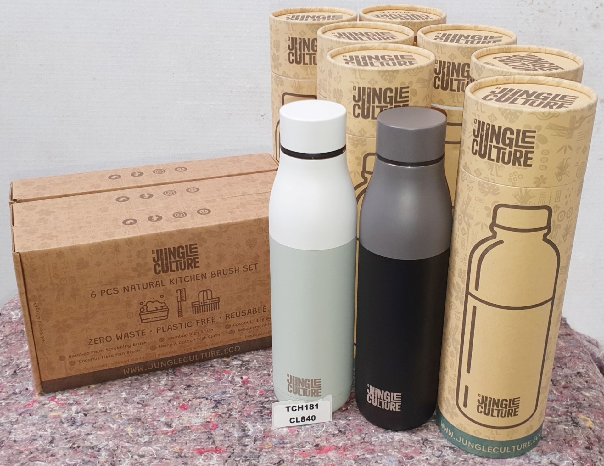 13 x Assorted Collection of Jungle Culture Eco-Friendly Items Including 7 x Reusable Water Bottles - Image 7 of 7