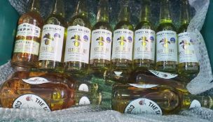 24 x Assorted Bottles of 500ml Ciders - Includes Sheppy's, Fowey Valley, The Taunton and More - Ref: