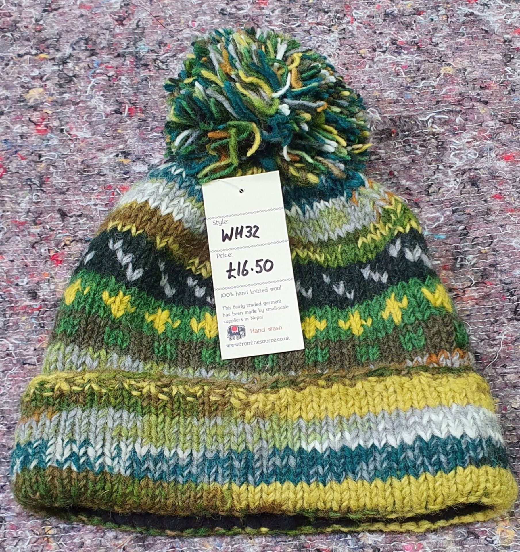 3 x Woolly Bobble Hats by From The Source - New Stock - RRP £49 - Ref: TCH237 - CL840 - Location: - Image 8 of 8