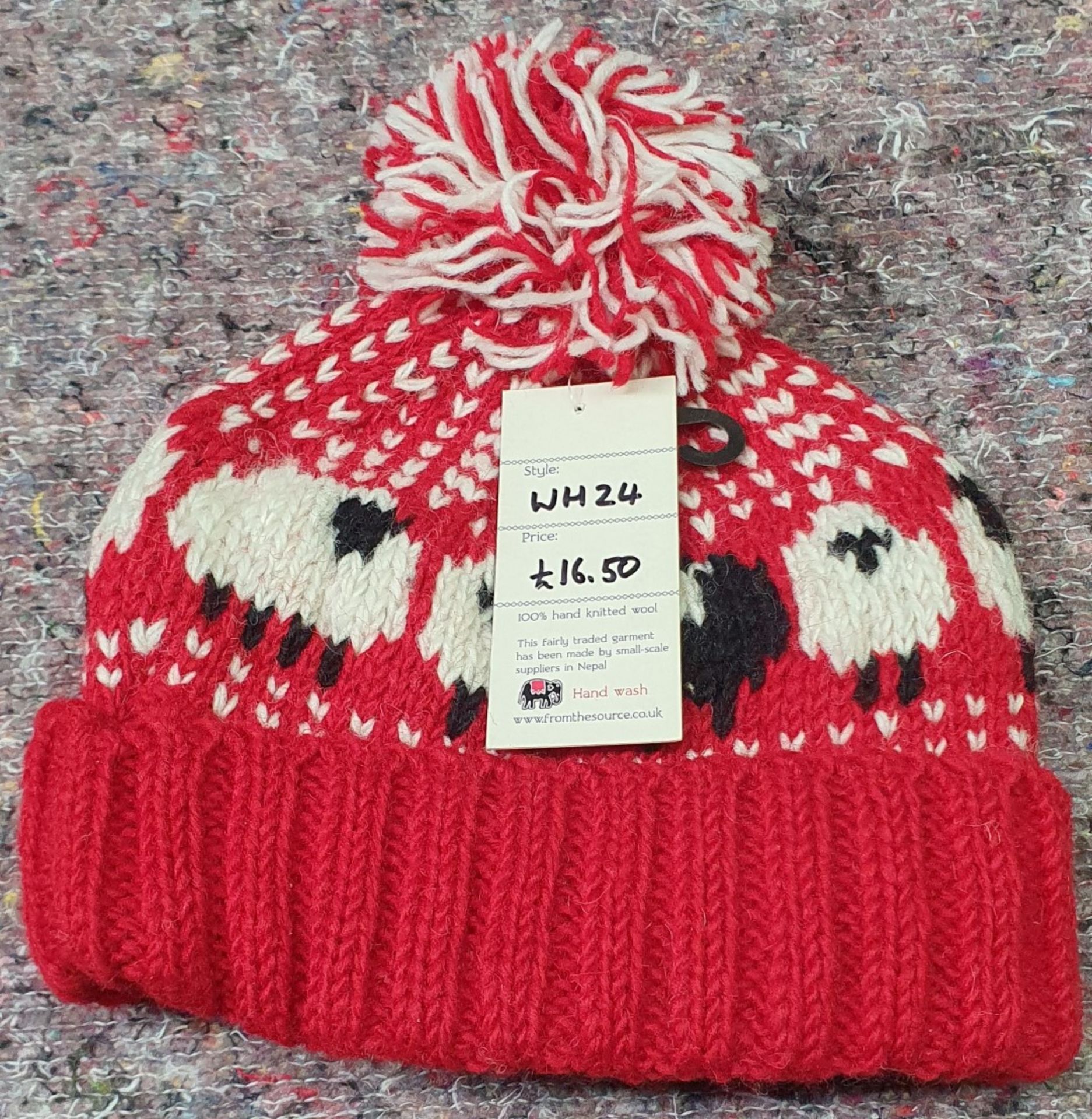 3 x Woolly Bobble Hats by From The Source - New Stock - RRP £49 - Ref: TCH237 - CL840 - Location: - Image 4 of 8
