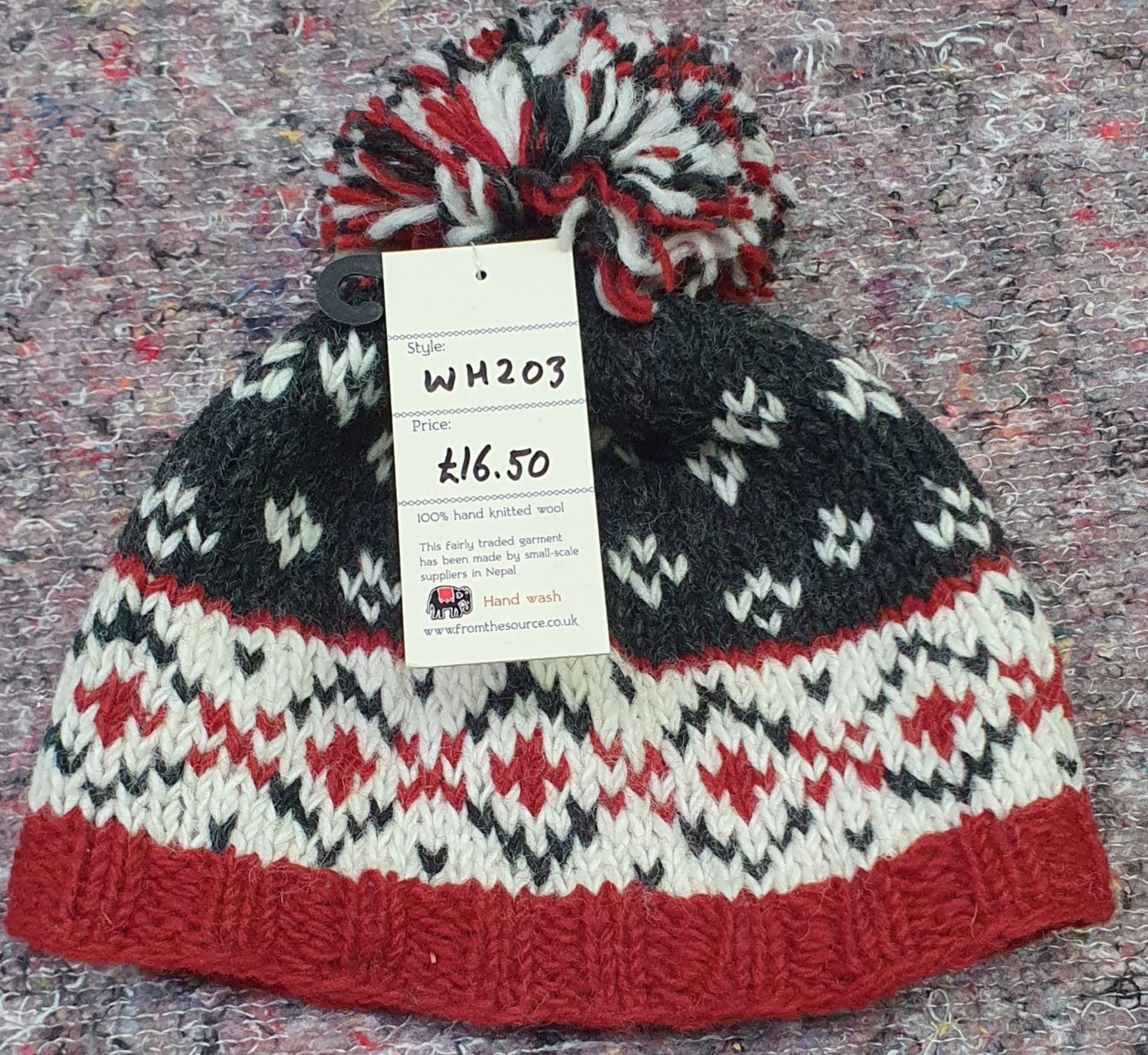 13 x Assorted Bobble Hats and Woolly Gloves by From The Source - New Stock - Ref: TCH236 - CL840 - - Image 11 of 24