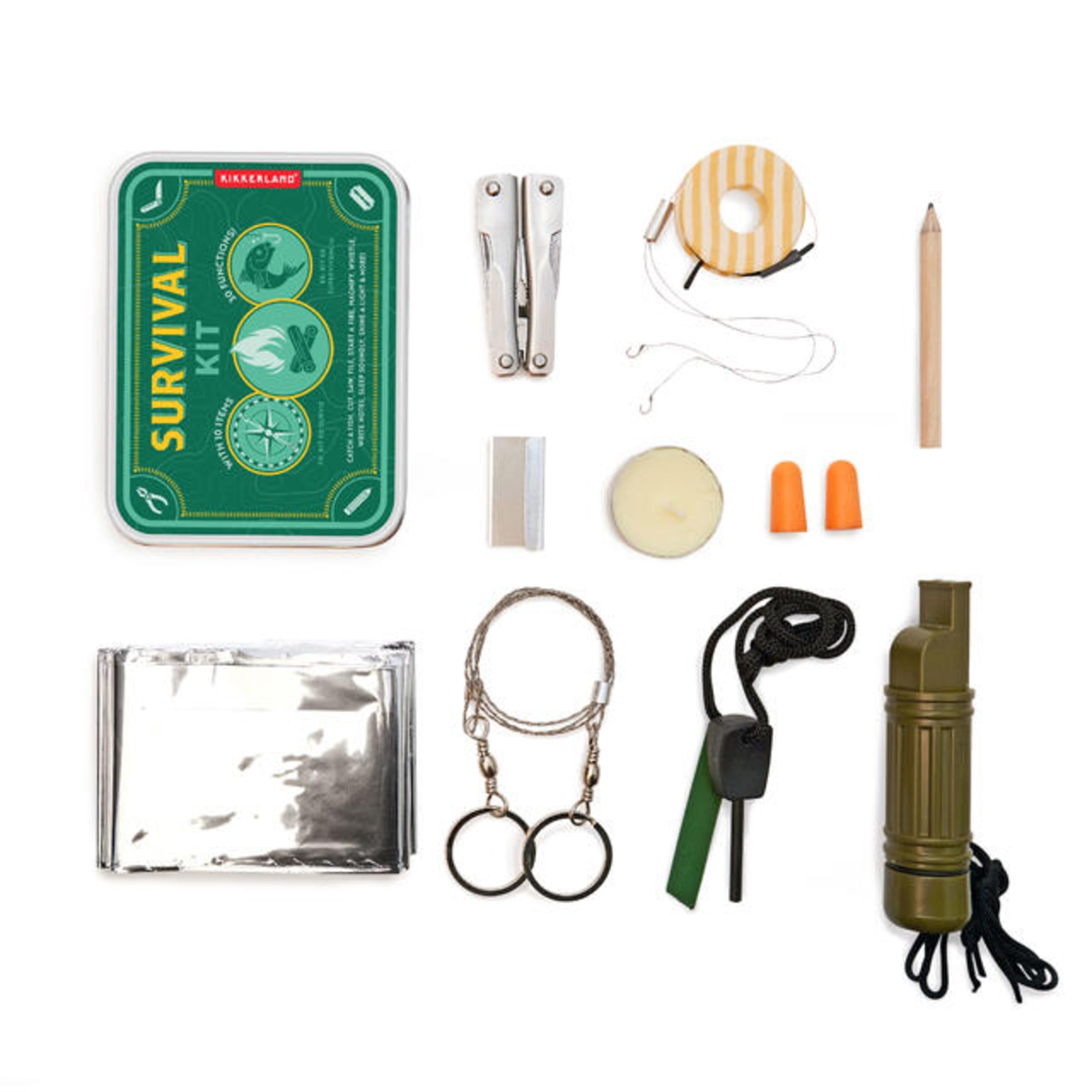 2 x Kikkerland Survival Kits - Each Kit 10 Items With 30 Survival Functions - New Stock - RRP £70 - Image 3 of 5