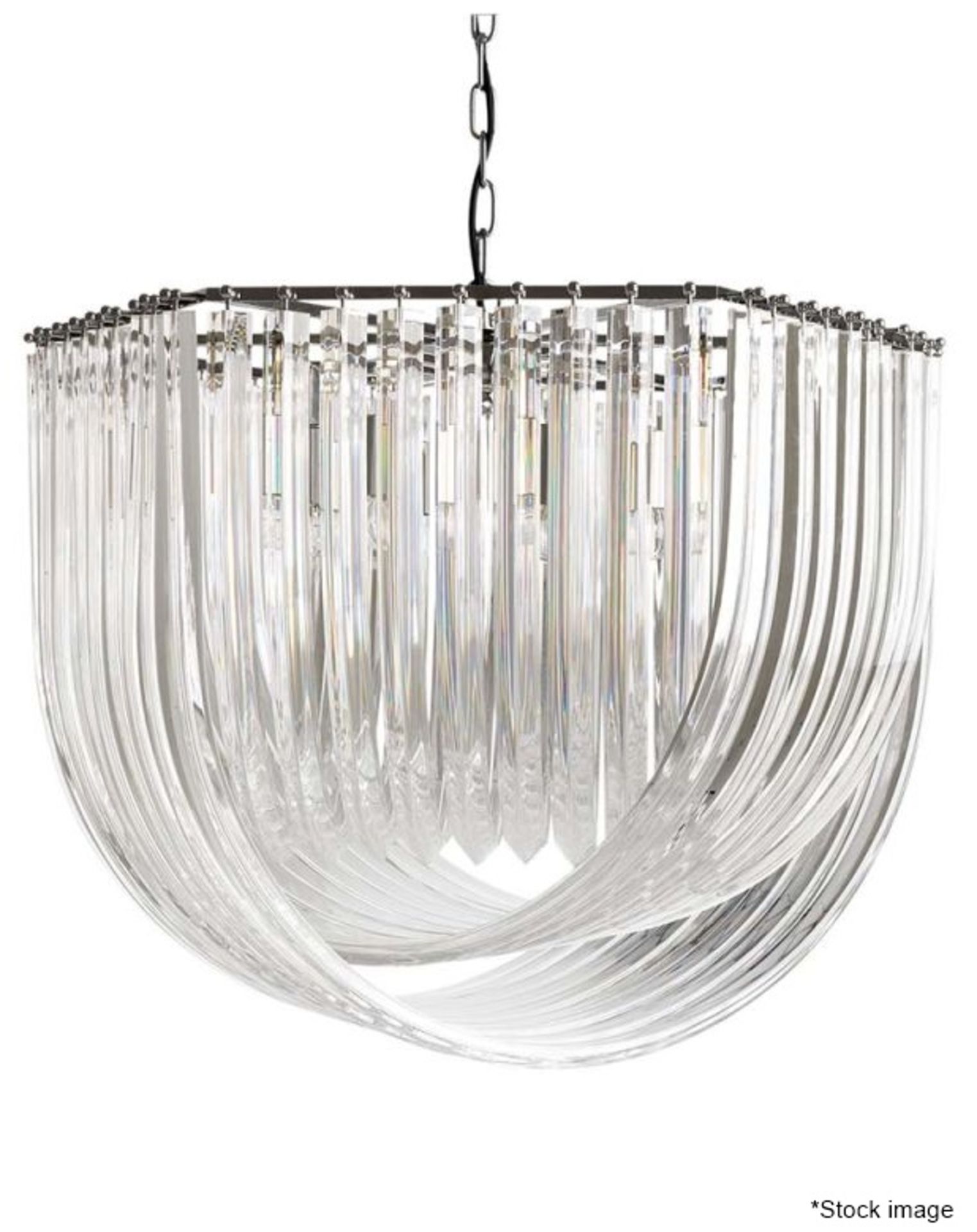 1 x EICHHOLTZ 'Hyères' Designer Chandelier Light - Original RRP £1,955