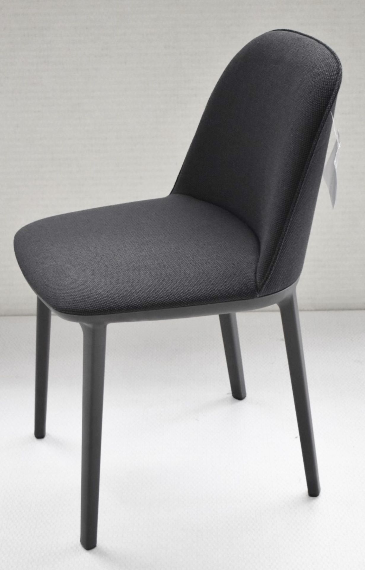 1 x VITRA Softshell Designer Chair With Padded Seat, In Anthracite Black / Grey - Original RRP £805 - Image 5 of 5