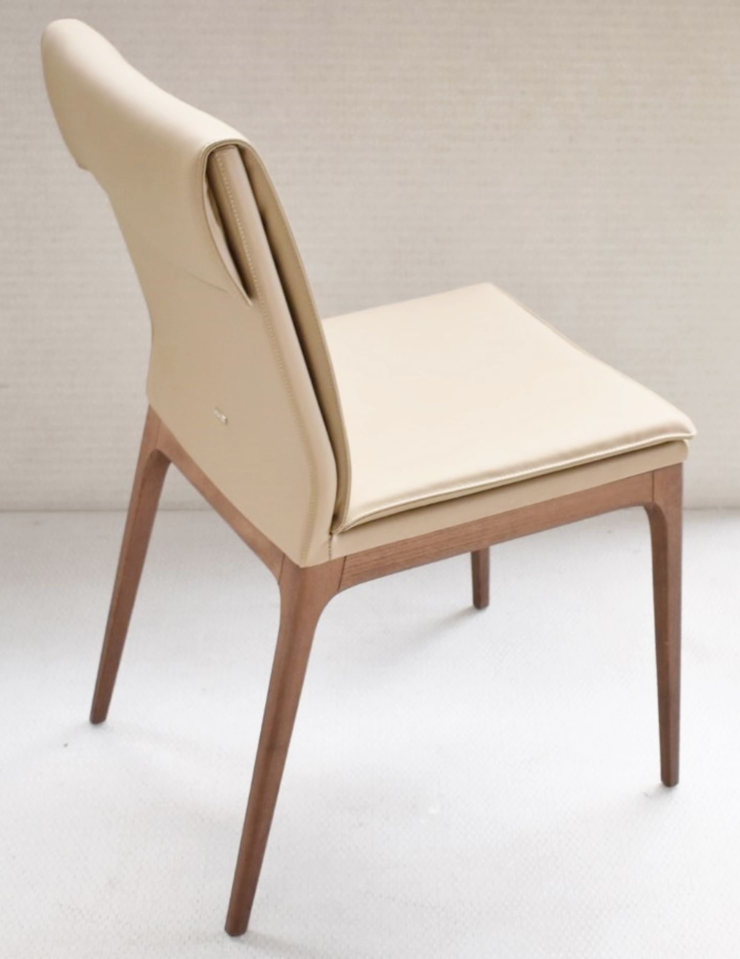 1 x CATTELAN ITALIA 'Sofia' Leather Upholsted Designer Chair - Original RRP £520.00 - Ref: 4934658/ - Image 3 of 9