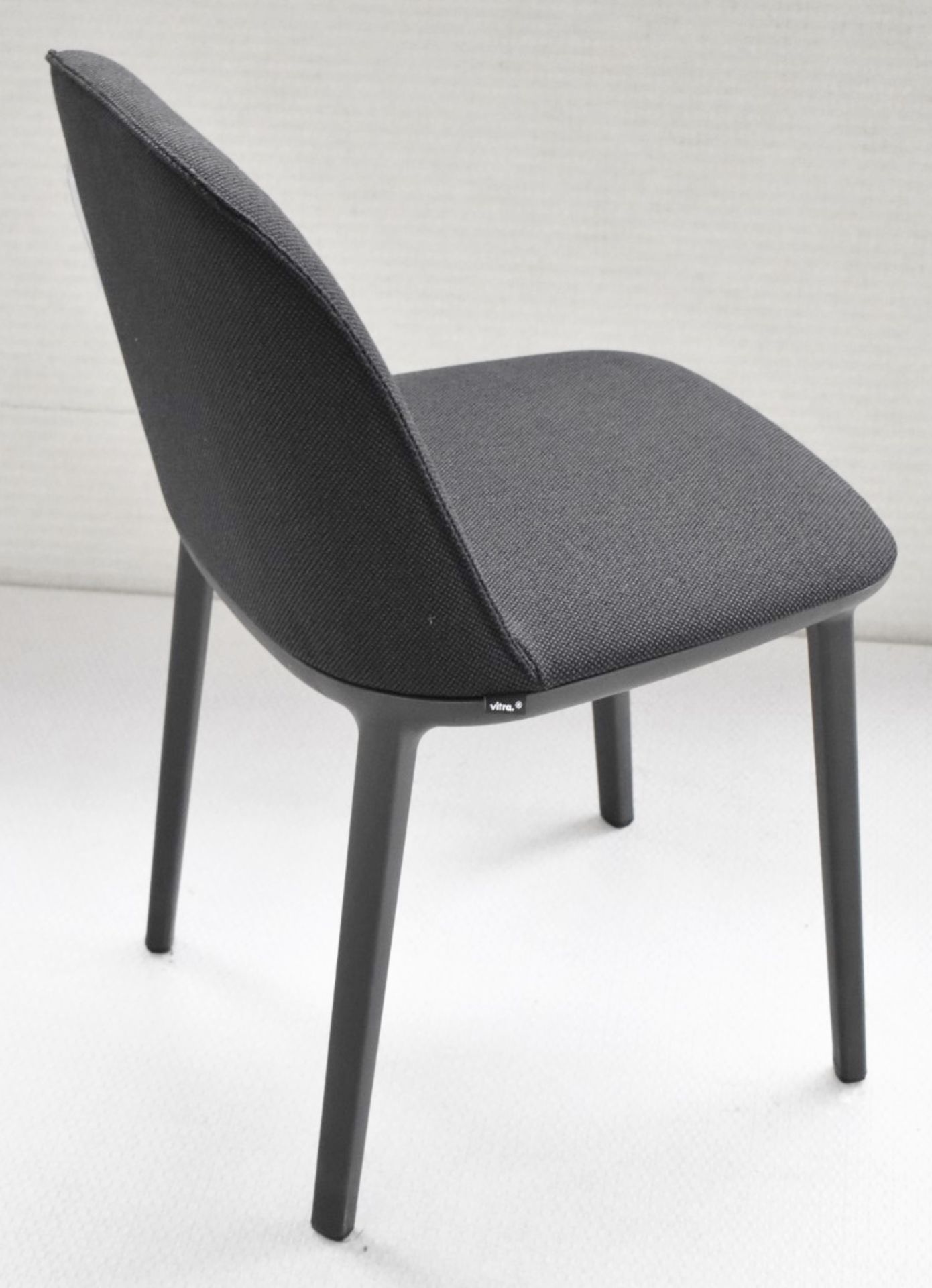 1 x VITRA Softshell Designer Chair With Padded Seat, In Anthracite Black / Grey - Original RRP £805 - Image 4 of 5