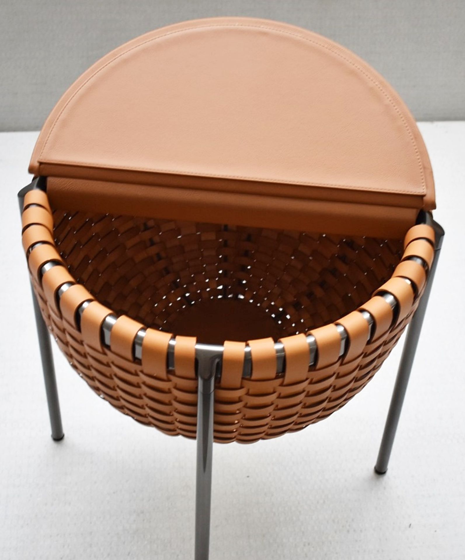 1 x POLTRONA FRAU 'Cestlavie' Hand-woven Leather Coffee Table - RRP £5,700 - Image 3 of 7