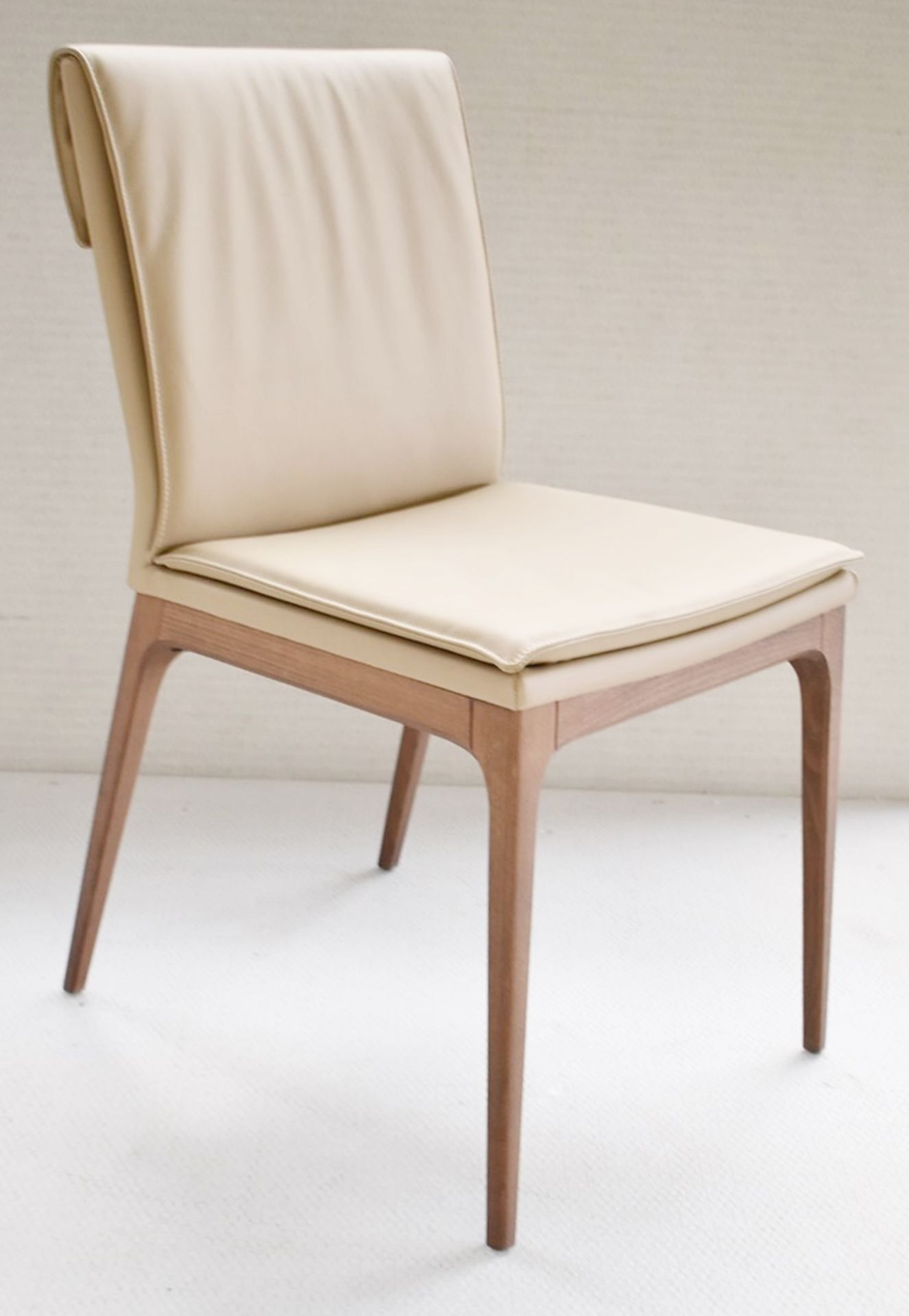 1 x CATTELAN ITALIA 'Sofia' Leather Upholsted Designer Chair - Original RRP £520.00 - Ref: 4934658/ - Image 2 of 9