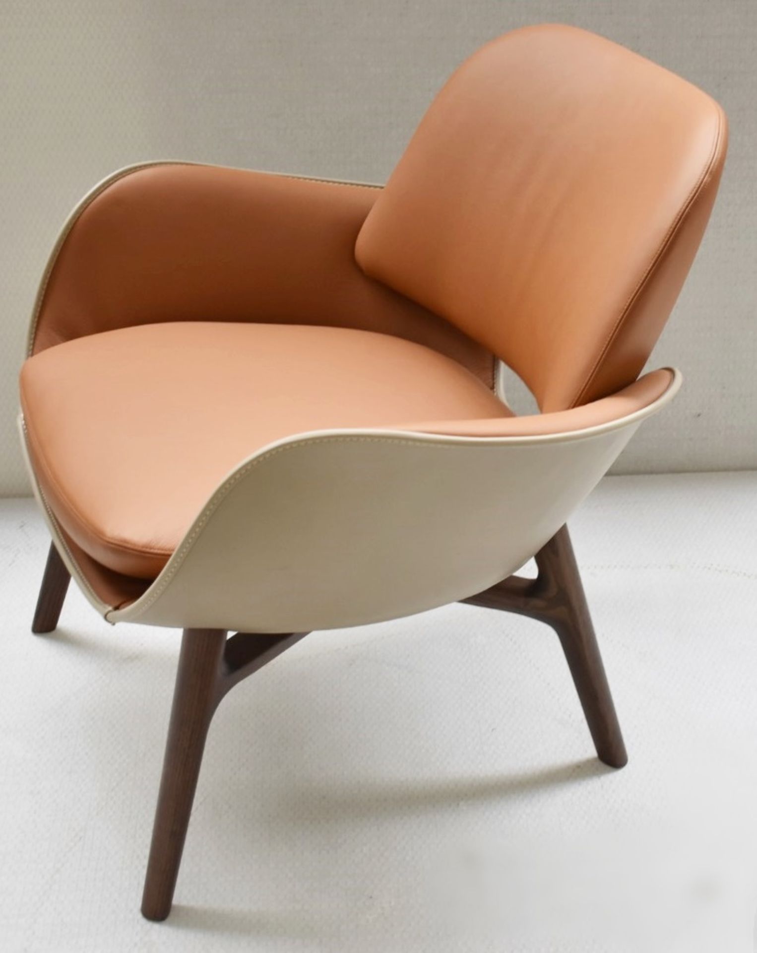 1 x POLTRONA FRAU 'Martha' Designer Leather Upholstered Armchair - Original RRP £3,780 - Image 3 of 7