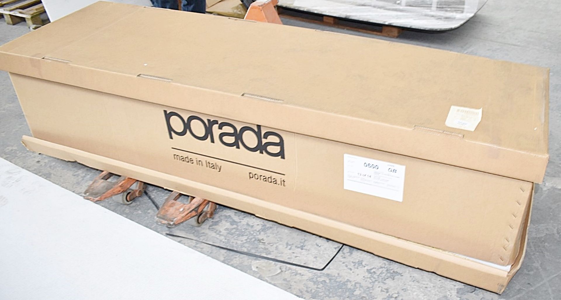 *Last One* 1 x PORADA 'Fellow' Luxury 2.2-Metre Canaletto Walnut Sofa - Boxed - RRP £7,450 - Image 7 of 9