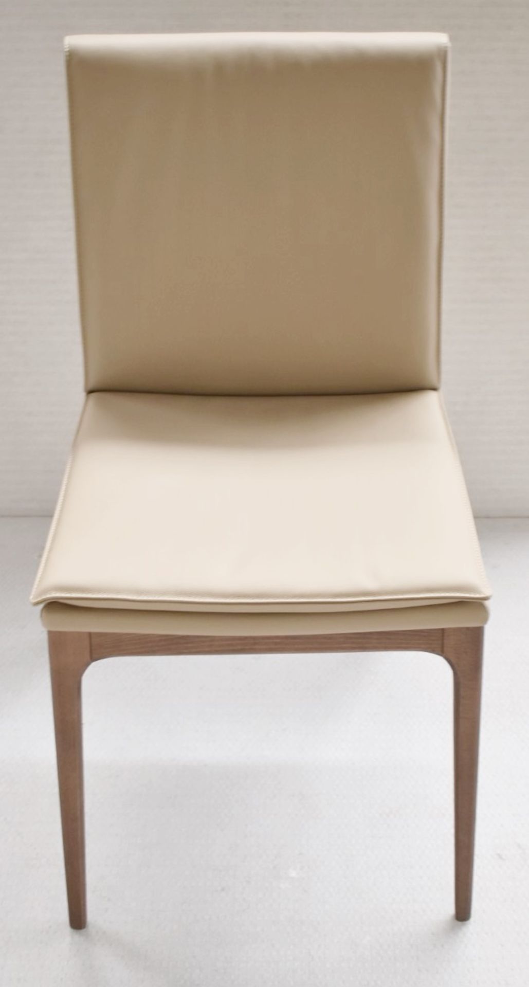 1 x CATTELAN ITALIA 'Sofia' Leather Upholsted Designer Chair - Original RRP £520.00 - Ref: 4934658/ - Image 4 of 9