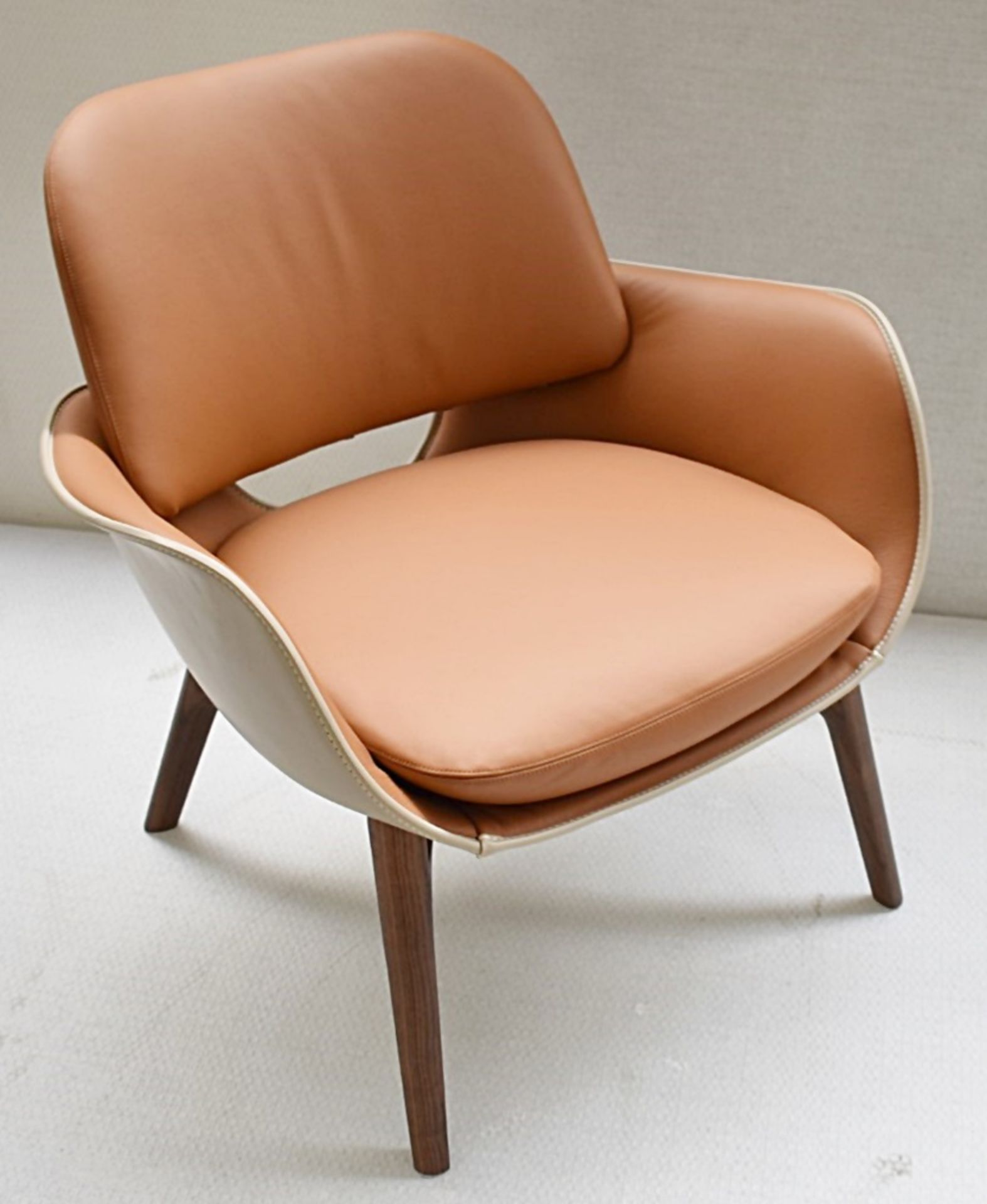 1 x POLTRONA FRAU 'Martha' Designer Leather Upholstered Armchair - Original RRP £3,780 - Image 2 of 7