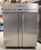 1 x Williams Double Door Upright Refrigerator - Model MJ2SA - Complete With Internal Shelves -