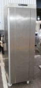 1 x GRAM Stainless Steel Commercial Upright Freezer - Ref: GEN754 WH2 - CL811 BEL - Location: