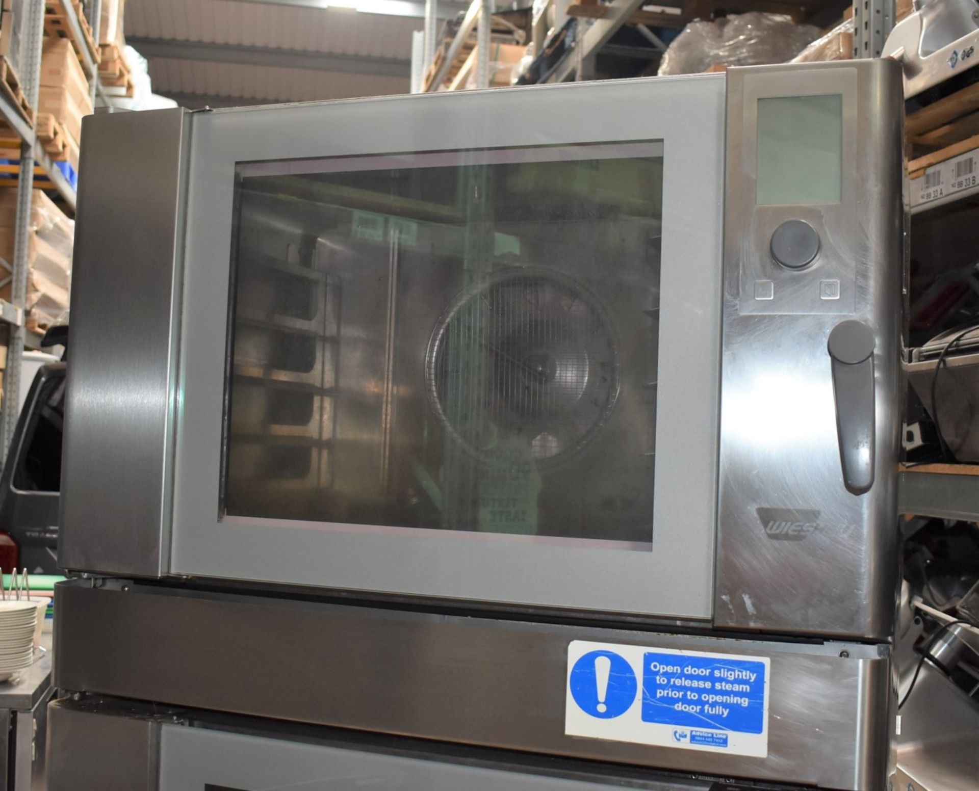 1 x Wiesheu B4-E2 Duo Commercial Convection Oven With Stainless Steel Exterior - Image 8 of 12