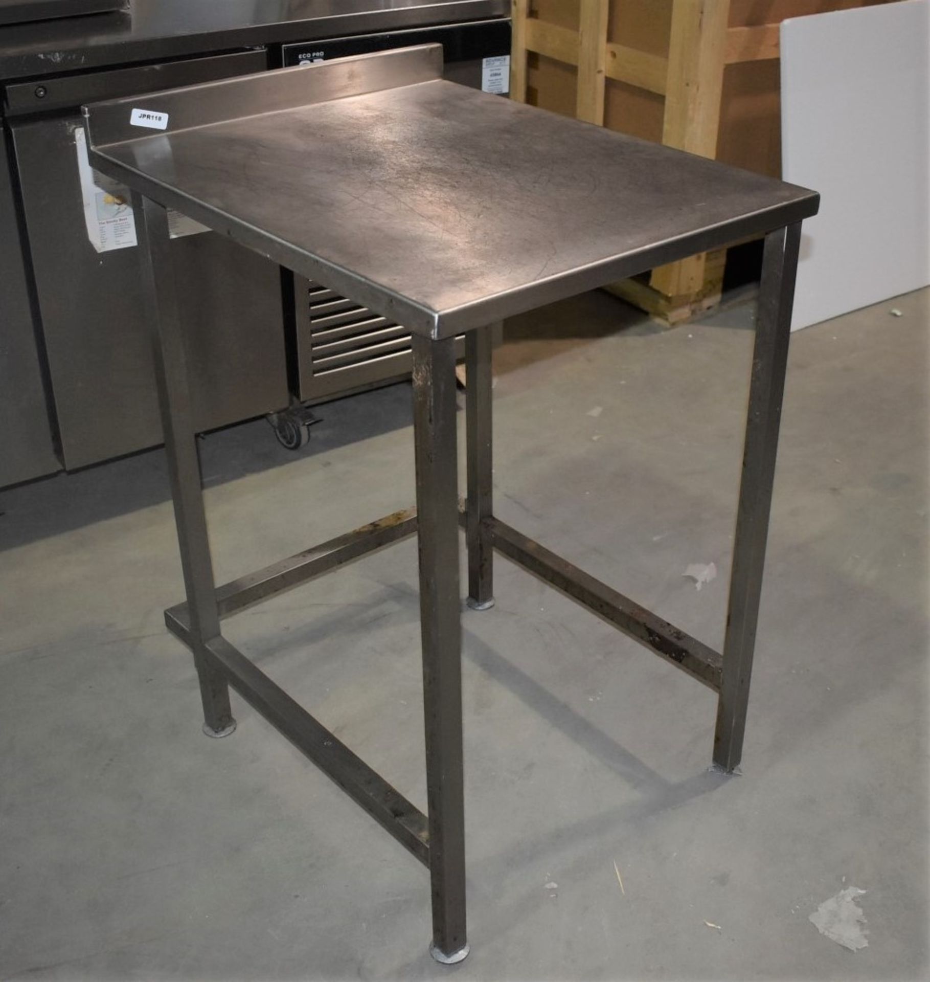 1 x Stainless Steel Prep Table - Size: H87 x W55 x D70 cms - Image 4 of 4