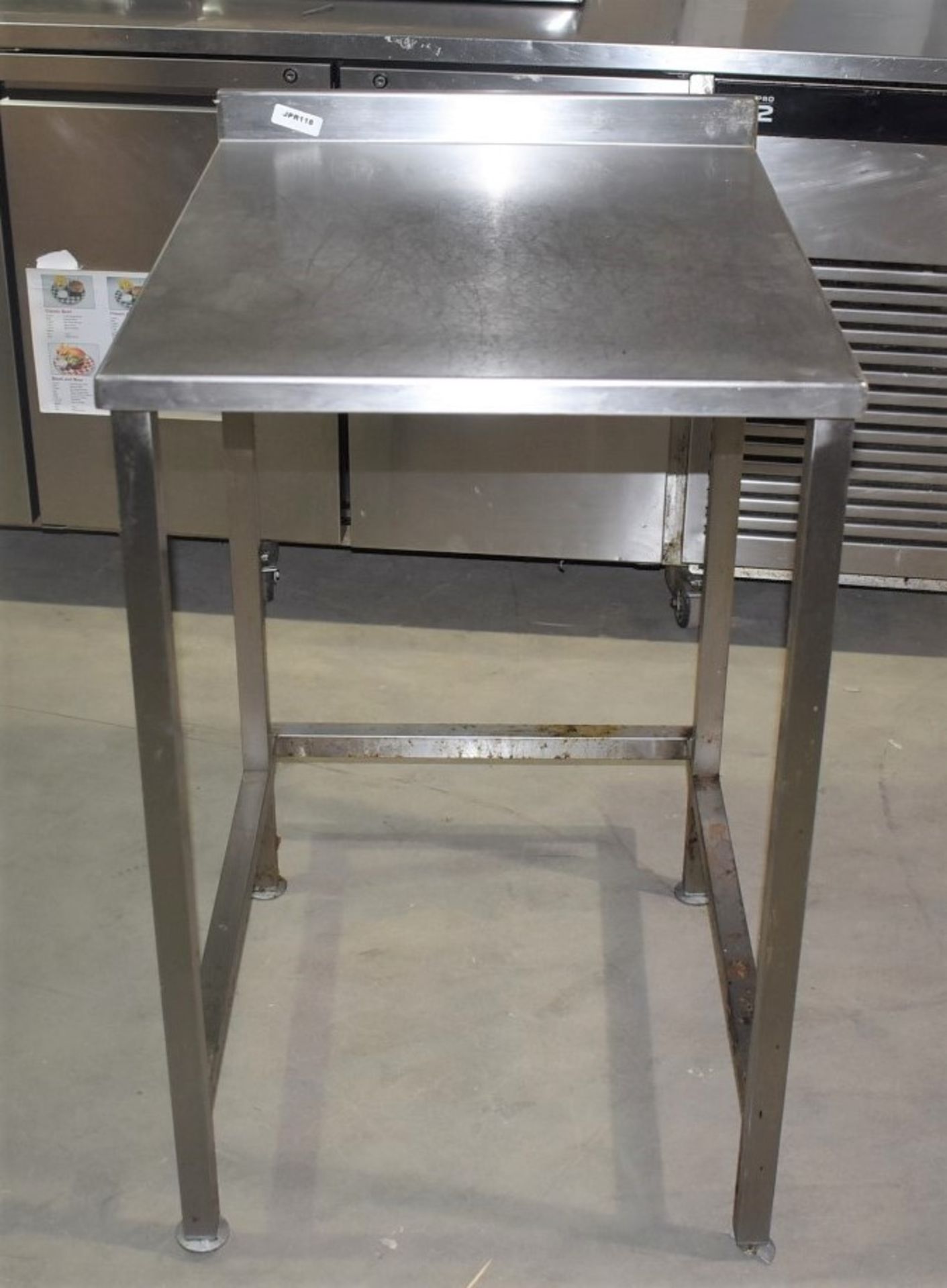 1 x Stainless Steel Prep Table - Size: H87 x W55 x D70 cms - Image 3 of 4