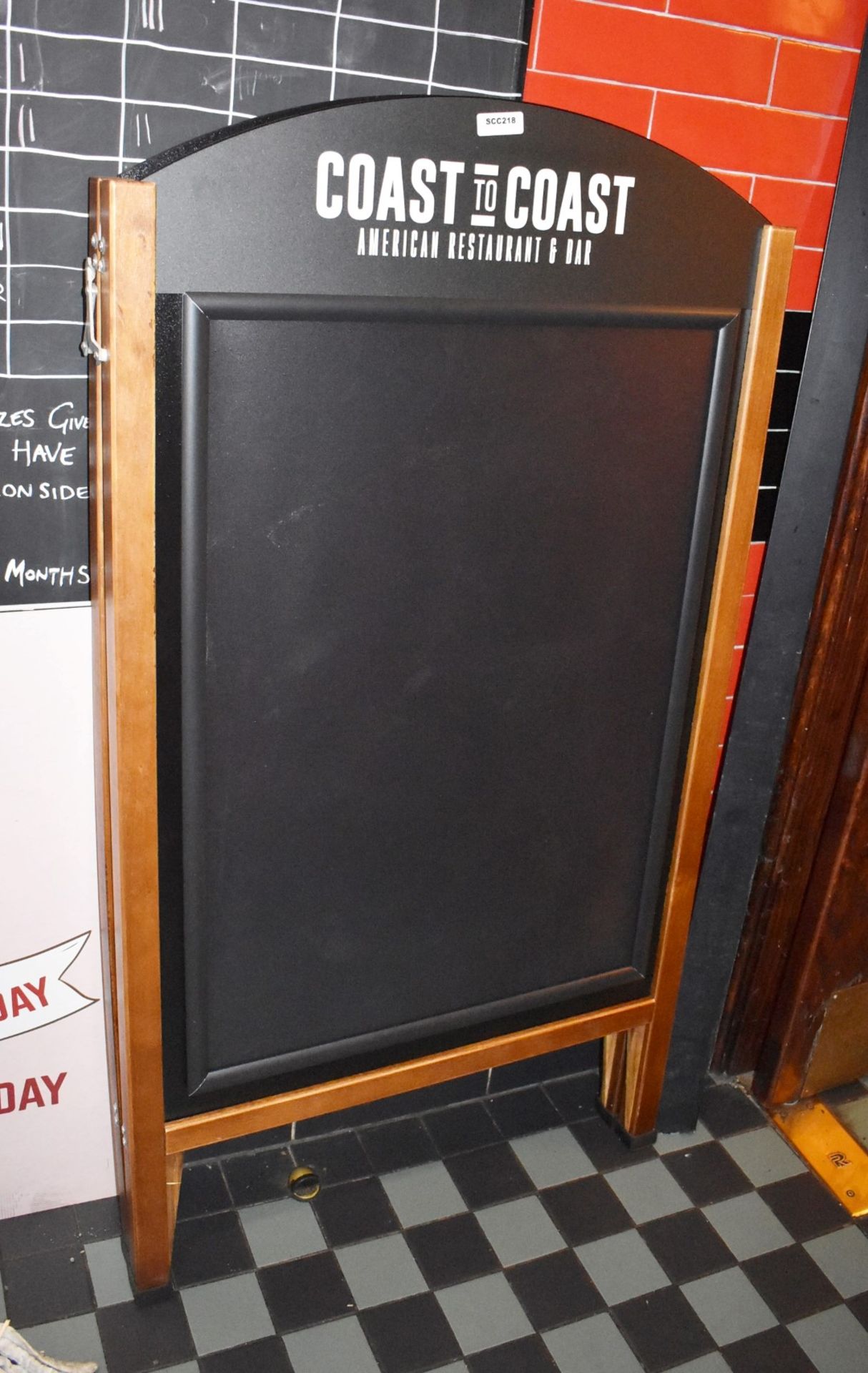 1 x Advertising A Board - Size: H140 x W75 cms
