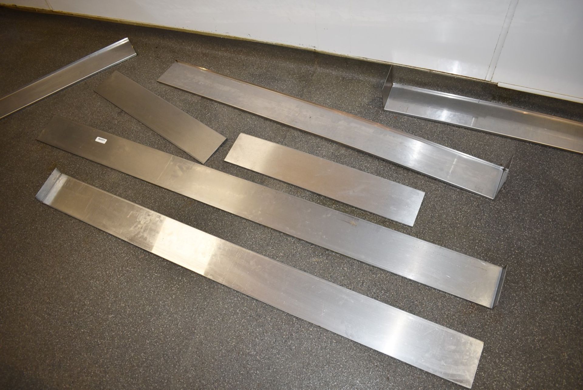 7 x Pieces of Stainless Steel Kickboard Plinths - Image 2 of 2