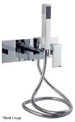 1 x Cassellie 'Form' Wall Mounted Bath Shower Mixer Tap - Ref: FRM006 - New & Boxed Stock - RRP £139