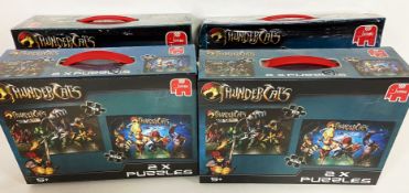 4 x JUMBO Thundercats Villians (70pc) And Heroes (100pc) Puzzles