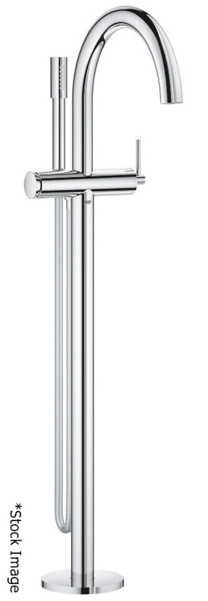 1 x GROHE 'Atrio' Floorstanding Single Lever Bath Mixer Tap - RRP £2,088 - New & Boxed Stock