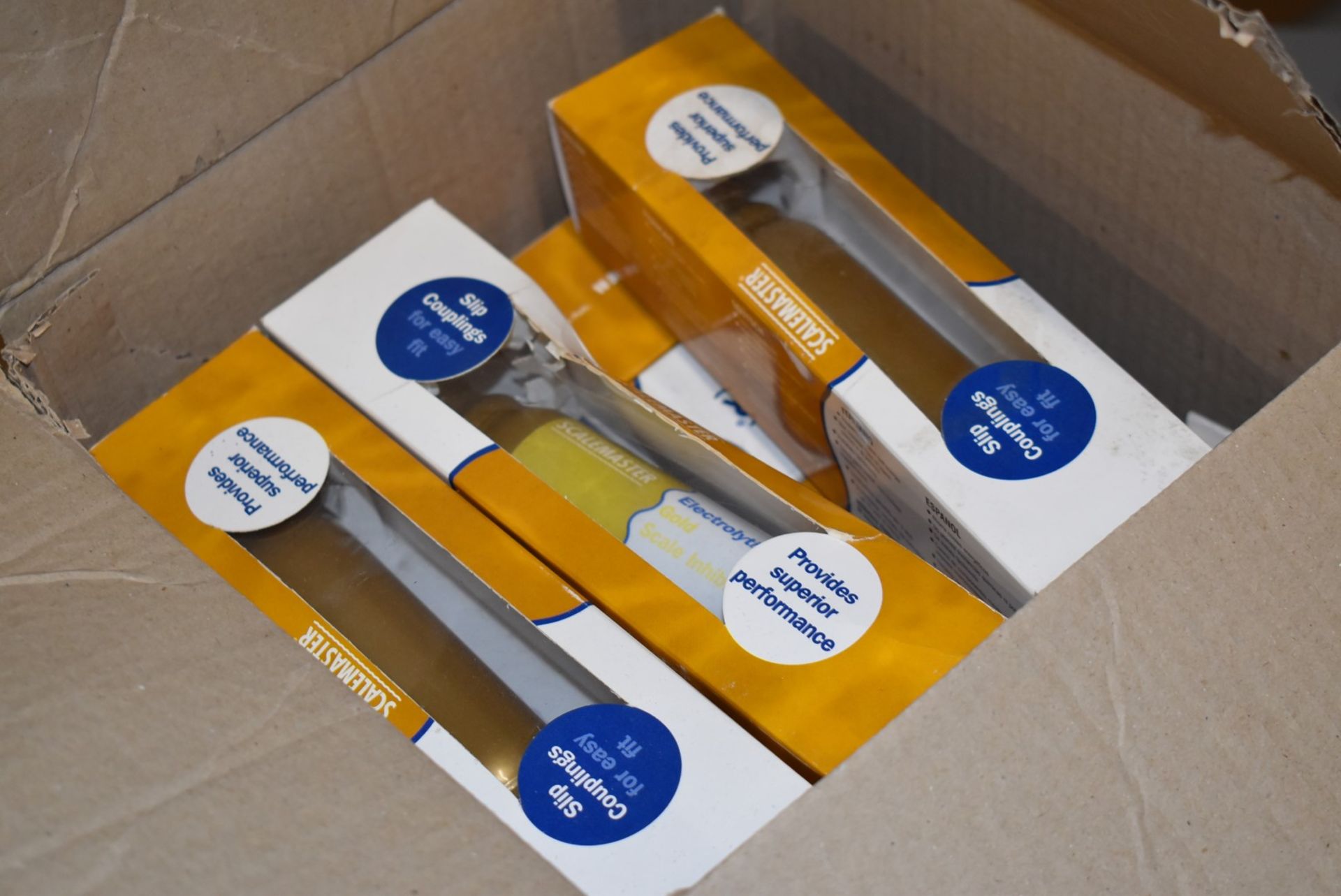 7 x Scalemaster Electrolytic Gold Electrolytic 15mm Limescale Remover - New Boxed Stock - RRP £330 - Image 2 of 5