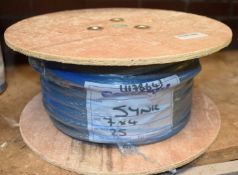 1 x Reel of SYNR Armoured Cable by Contrail Cables - 25m of Unused 7x4 Cable