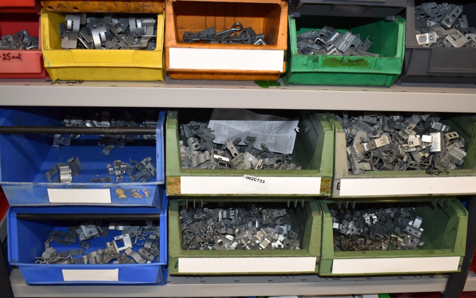 28 x Linbins With Contents & Approx 30 Boxes of Stock - Britclips, Rod Clips, Conduit Clips & More - Image 5 of 19