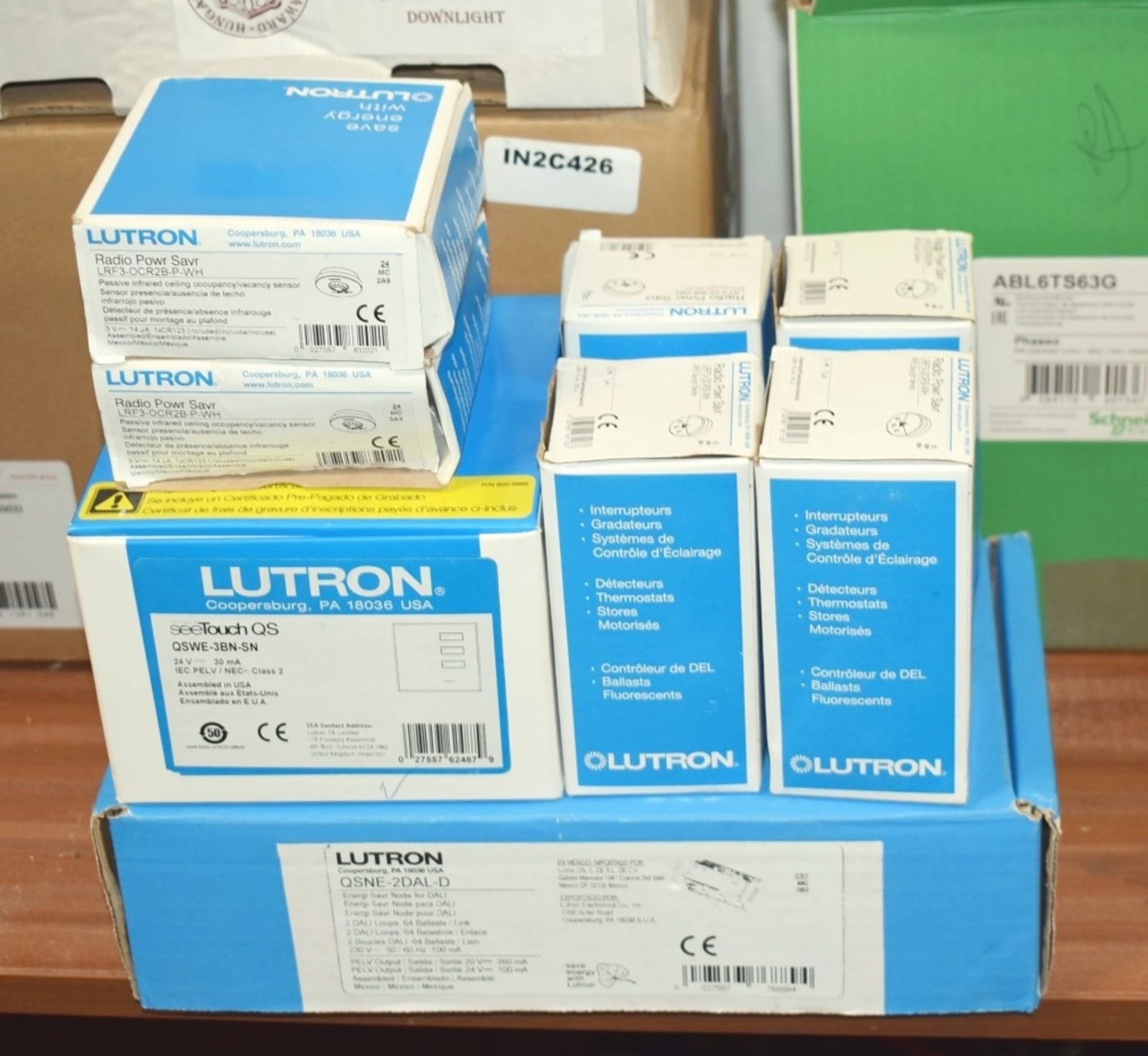 8 x Lutron Products Including Wall Switch, Energy Saving Node and Sensors -New/Unused - RRP £1,850 - Image 11 of 13