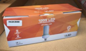 1 x VLED 100w LED Corn Lamp - New Boxed Stock