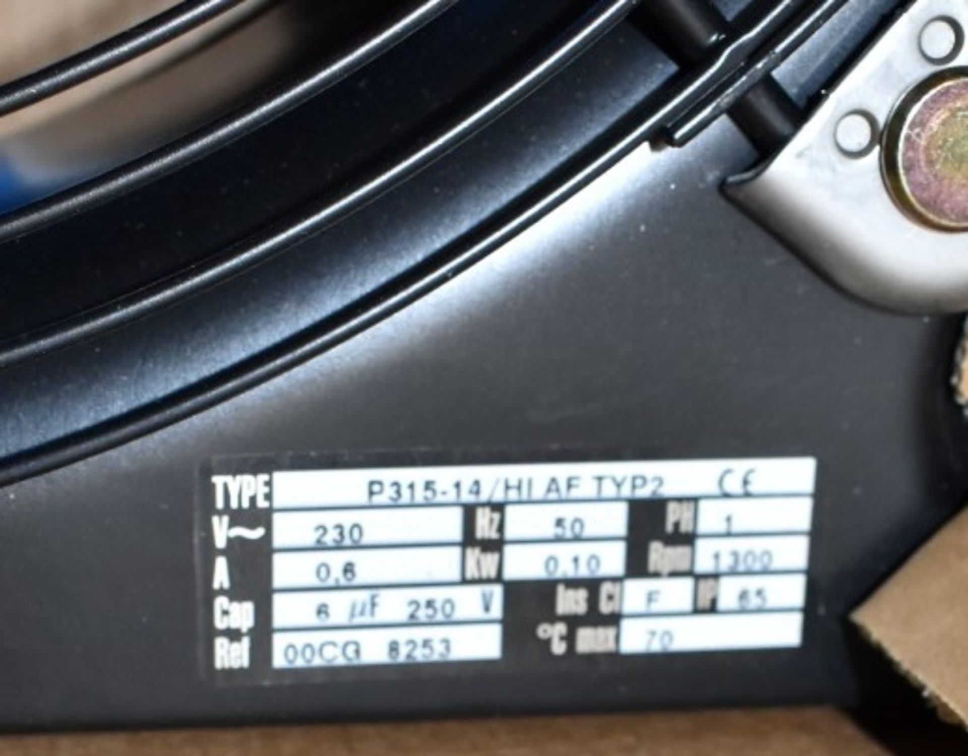 1 x Vent-Axia Plate Mounted Axial Fan With Fan Speed Controller - Industrial Range - 230v 315mm Fan - Image 5 of 5