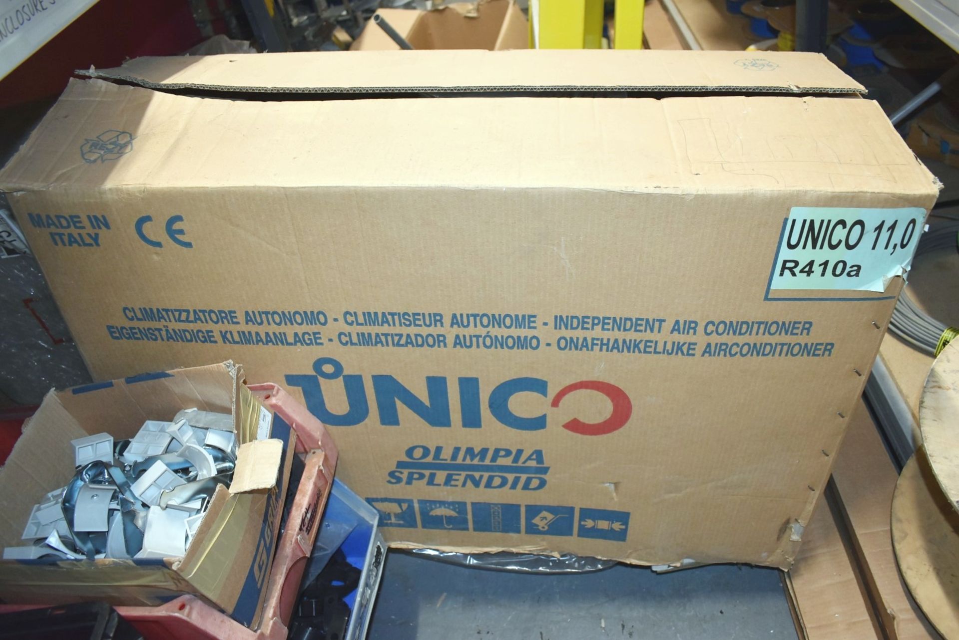 1 x Unico Olimpia Splendid All in One Wall Mounted Air Conditioning Unit - New Boxed Stock - Image 4 of 8