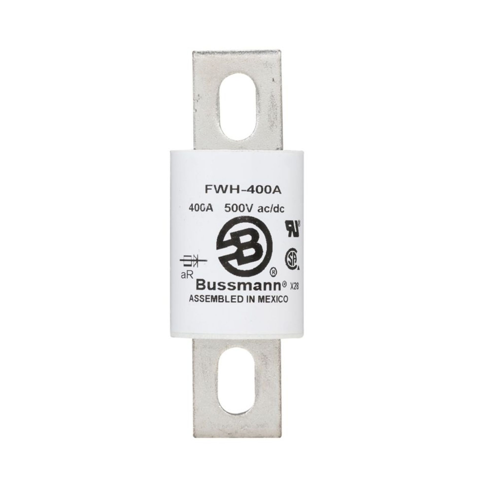 8 x Bussman FWH-400A Fast-Acting Fuse Links - 400A, 500VDC / VAC, 50kA at 500VDC - New - RRP £980 - Image 2 of 3