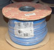1 x Reel of 100m Blue 6491B Low Smoke Zero Halogen Cable - Unused Stock