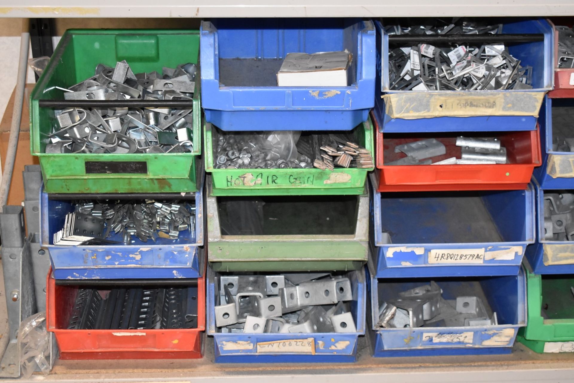 23 x Large Linbins With Contents - Includes Various Metal Conduit Fittings and Brackets - Image 2 of 25