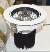 10 x LED Downlights With Heatsinks, 3000LM and a 16.5 Diameter - Includes Tridonic LED Control Gears